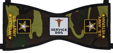 ARMY VETERAN SERVICE DOG VEST