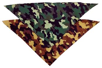 CAMOUFLAGE BANDANAS
