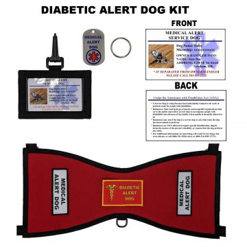 DIABETIC ALERT DOG KIT