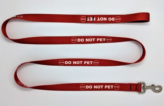 do not pet leash