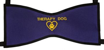 EMBROIDERED THERAPY DOG VEST #1