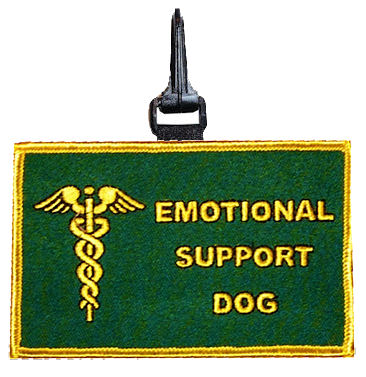 Emotional Support Dog Clip On