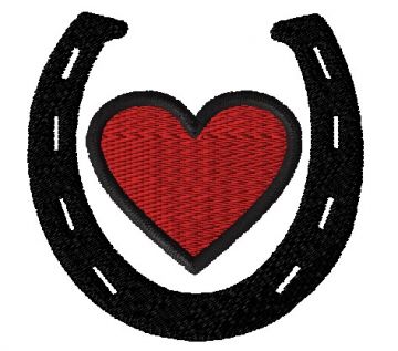 HEART & HORSESHOE MOTIF #2