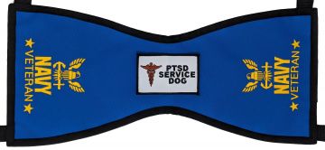 US NAVY VETERAN PTSD SERVICE DOG VEST