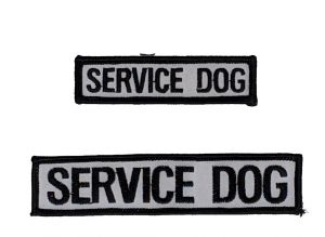 SERVICE DOG BAR PATCH