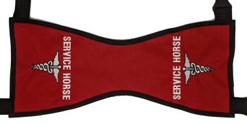 EMBROIDERED SERVICE HORSE VEST