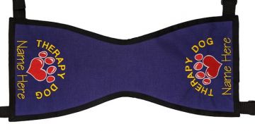 THERAPY DOG HEART/PAW VEST #2