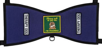 PLEASE PET ME THERAPY DOG VEST
